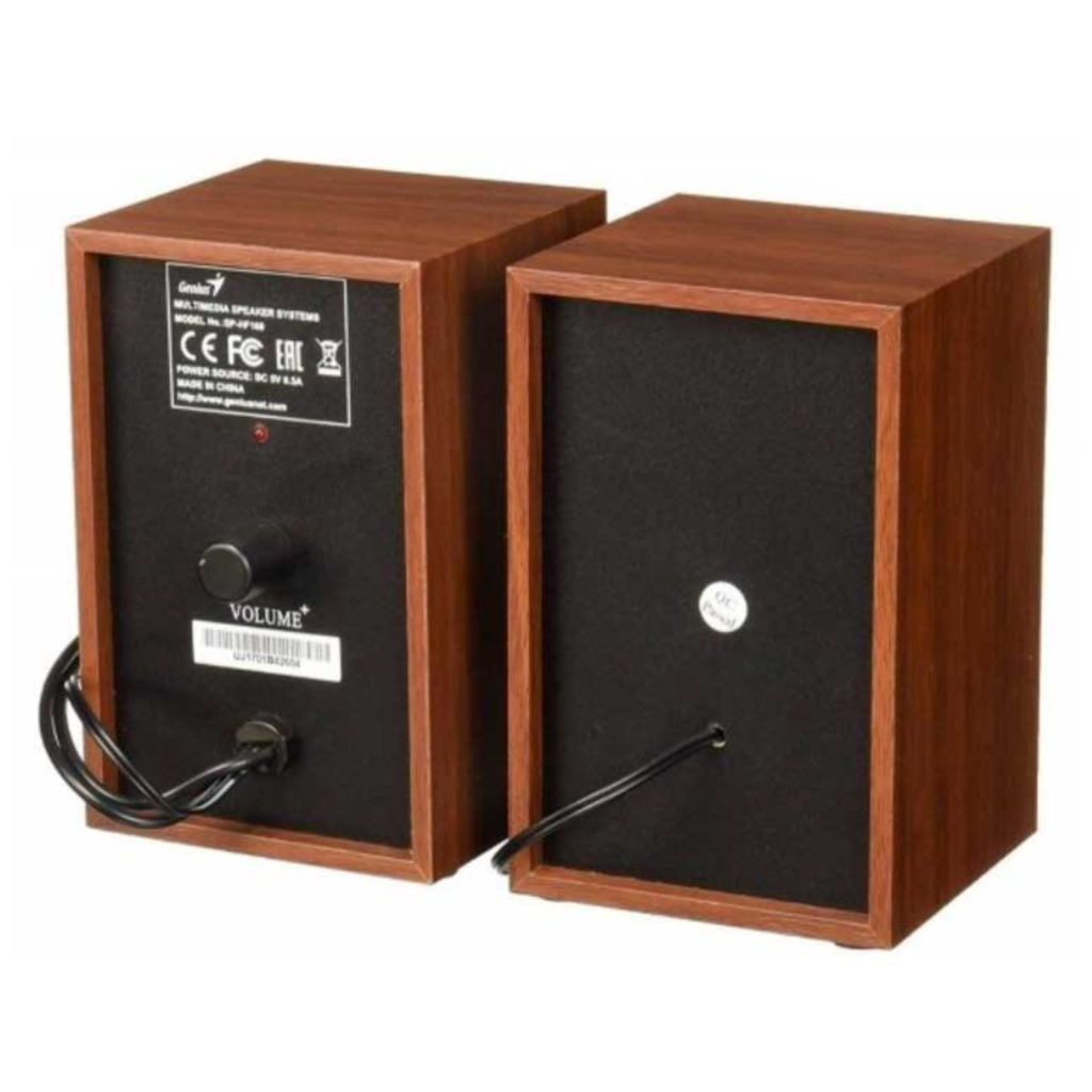 PARLANTE GENIUS SP-HF-180 WOOD USB 6W RMS