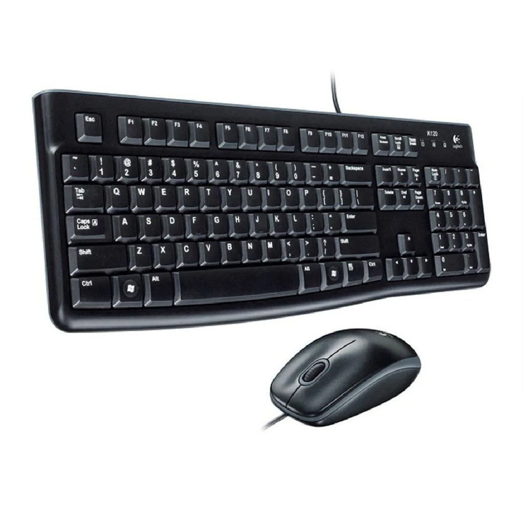 MOUSE+TECLADO LOGITECH MK120 3 BOTONES ESPAÑOL