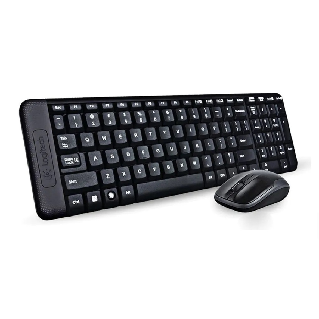 MOUSE+TECLADO LOGITECH MK220 INALAMBRICO 3 BOTONES MULTIMEDIA ESPAÑOL