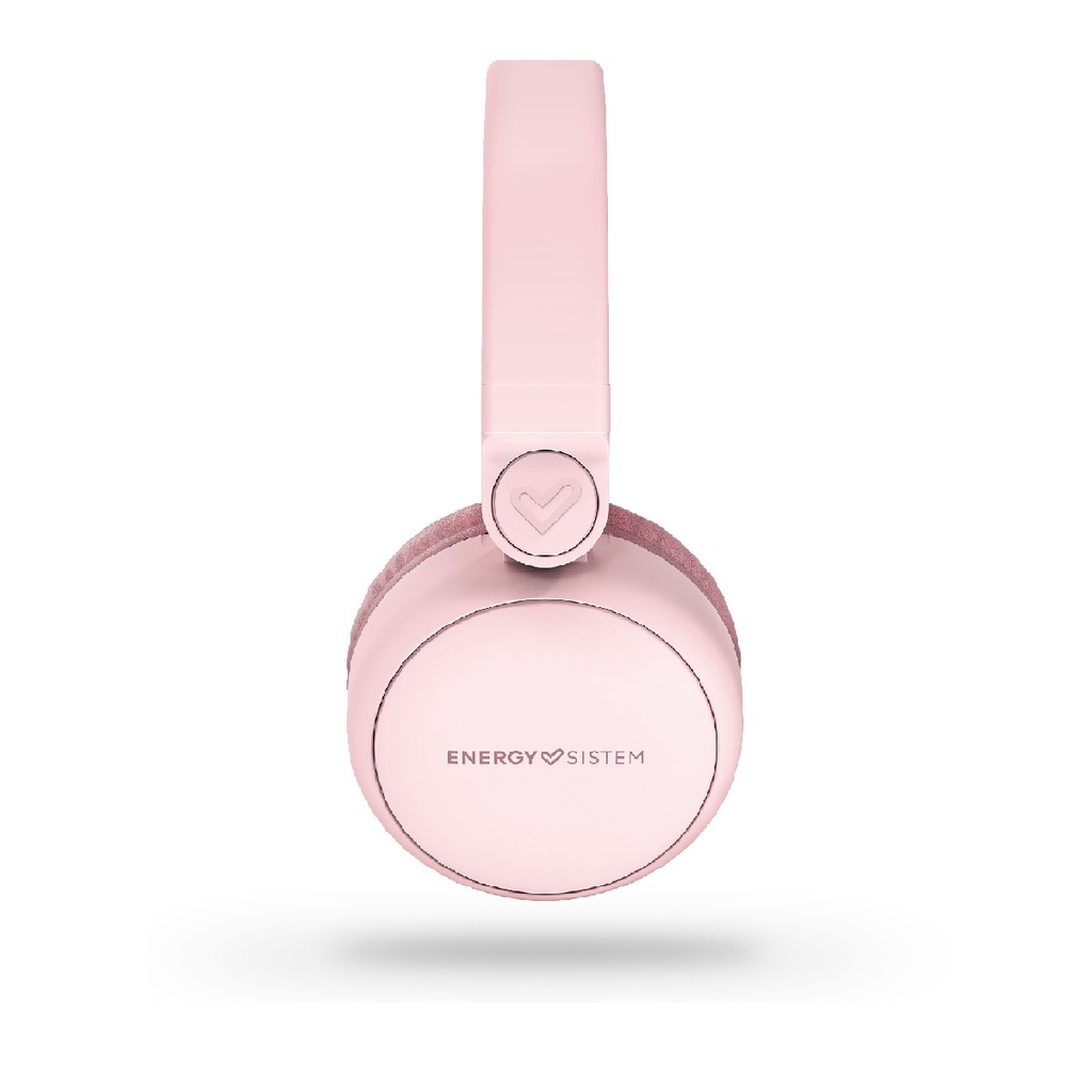 AUDIFONOS ENERGY SISTEM STYLE1 1*3.5MM MIC PLEGABLE ROSADO