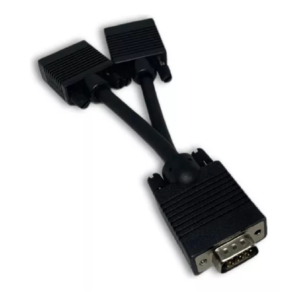 ADAPTADOR VIDEO MANHATTAN 1 VGA M / 2 VGA H 15CM