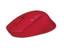 MOUSE LOGITECH M280 INALAMBRICO 3 BOTONES 1000DPI ROJO