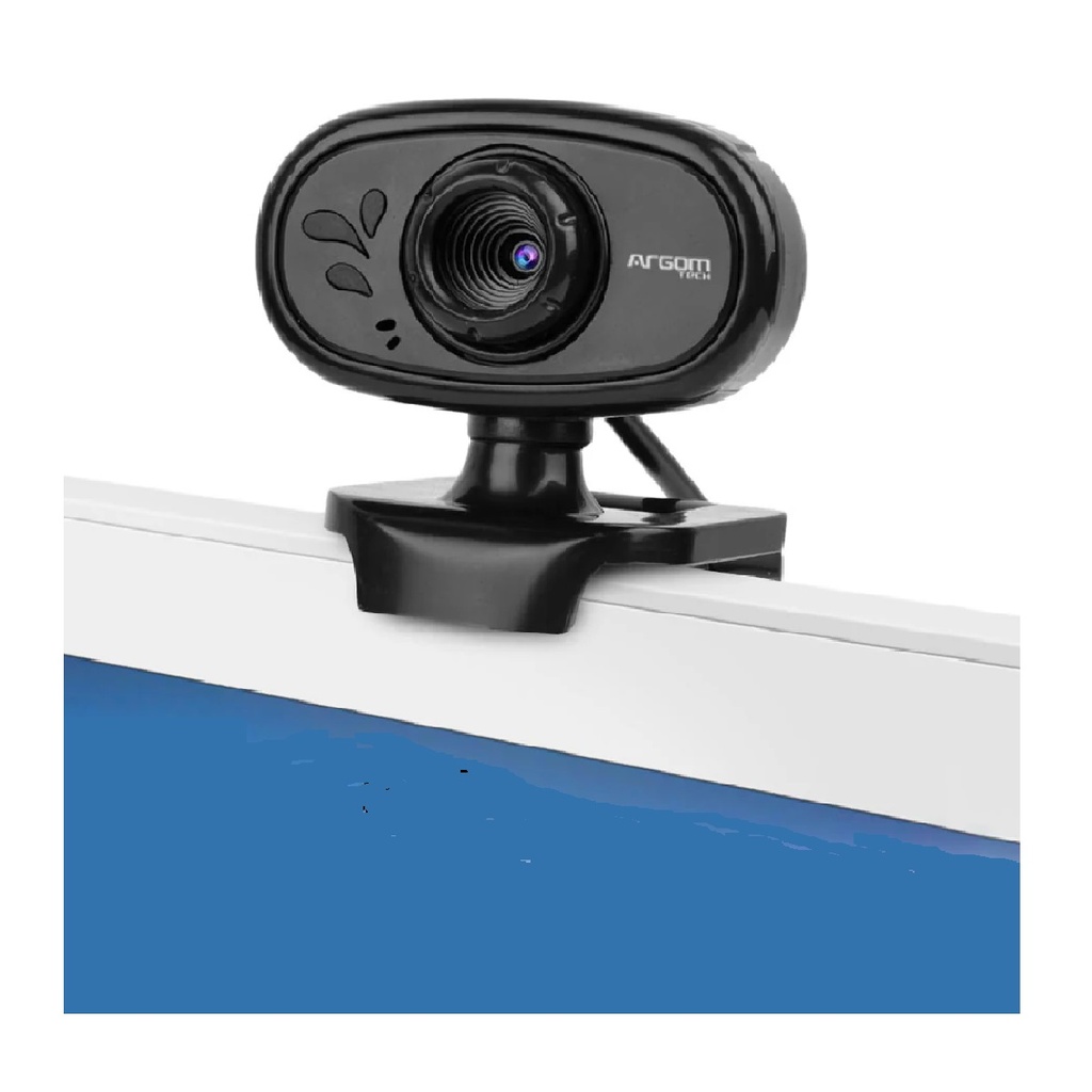 WEBCAM ARGOM ARG-WC-9120BK CAM20 720P 1*USB-A