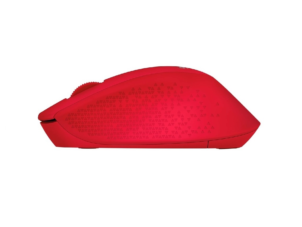 MOUSE LOGITECH M280 INALAMBRICO 3 BOTONES 1000DPI ROJO