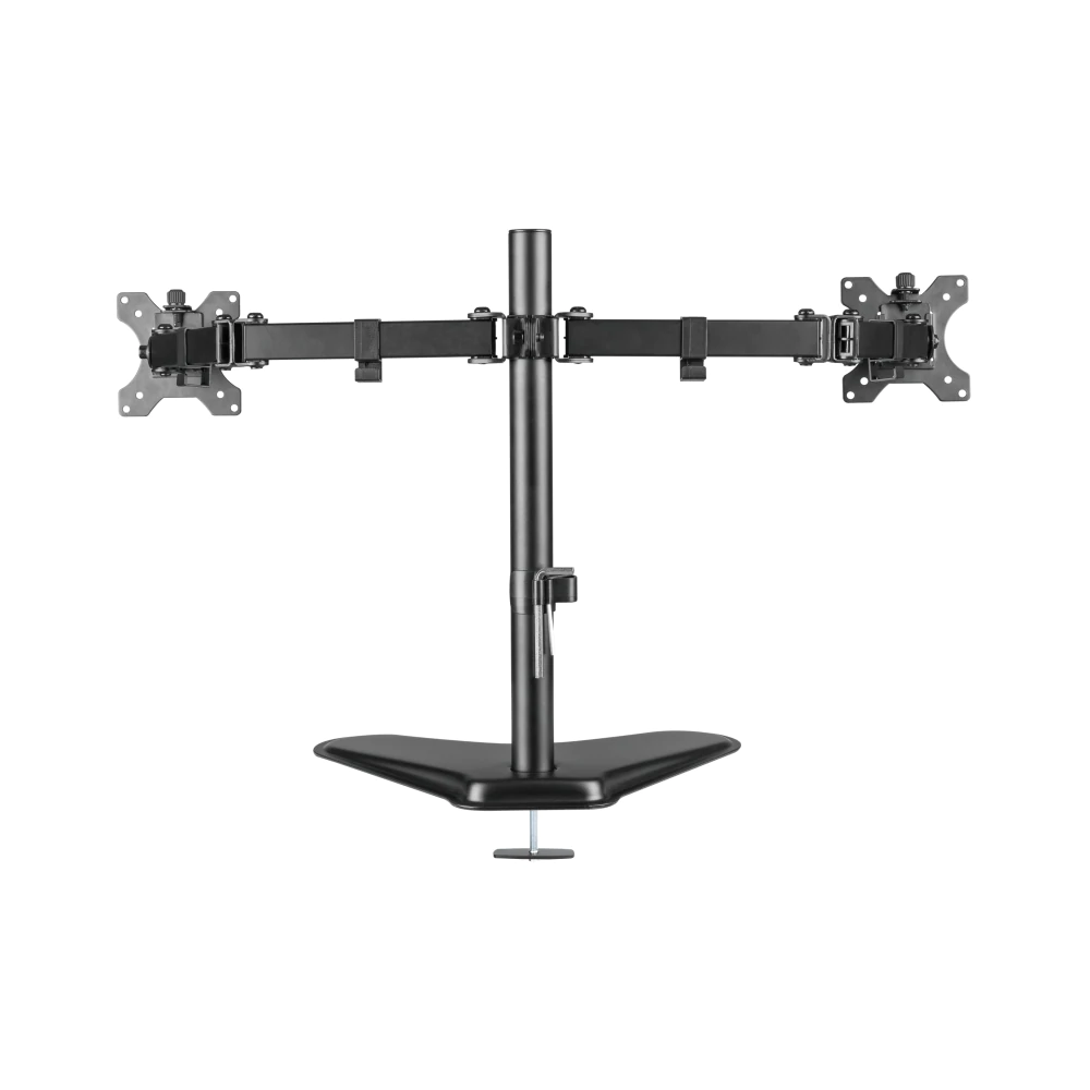 SOPORTE DOBLE PARA MONITOR UNNO TM8001BK 32" CON BASE