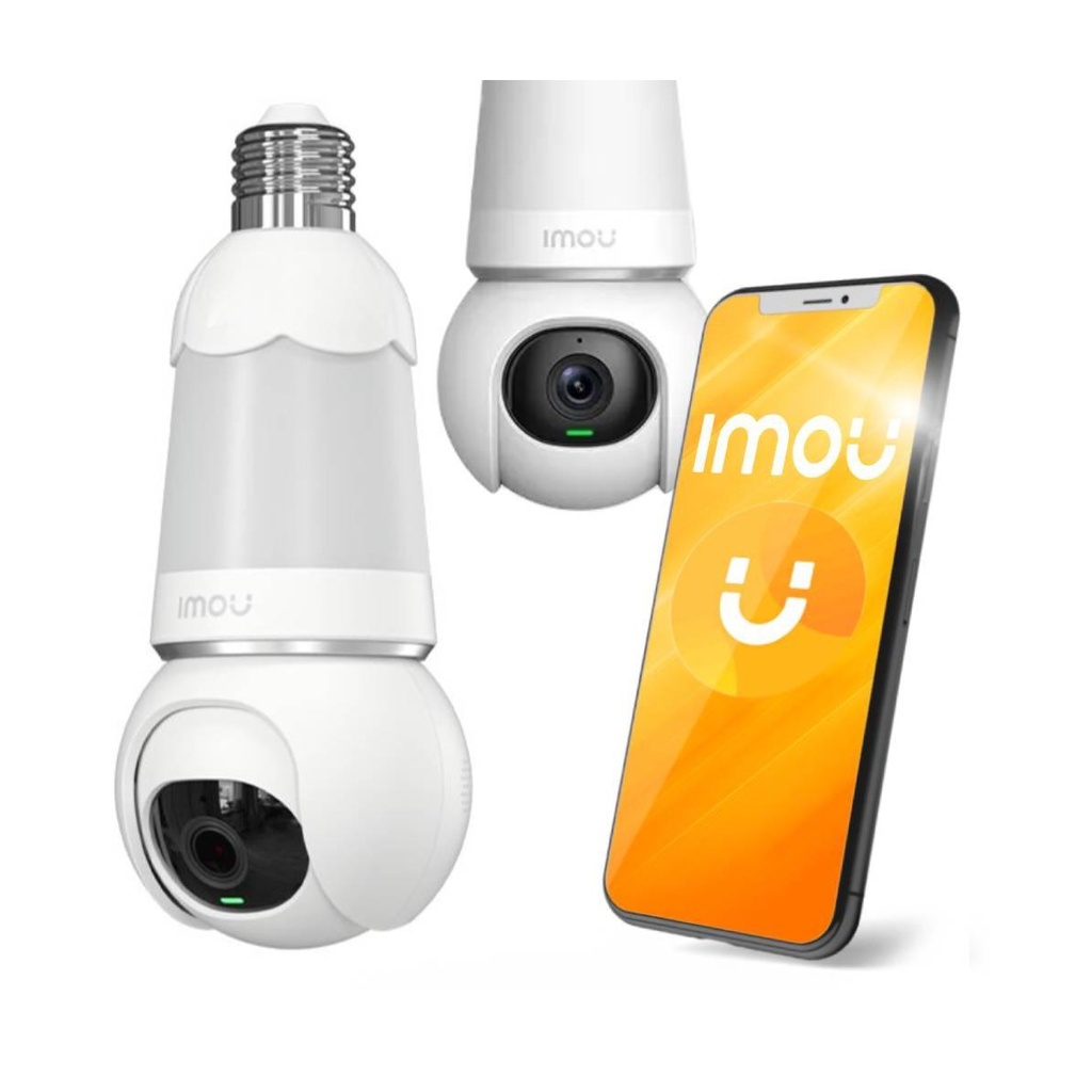 CAMARA IP IMOU IPC-S6DN-5M0WEB LAMPARA 3K WIFI AUDIO DOMO PTZ INTERPERIE SIRENA