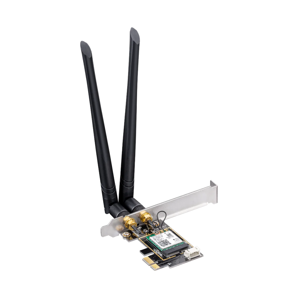 TARJETA DE RED WIFI/BT CUDY WE3000 AX5400 5400MB/S PCI-E1X