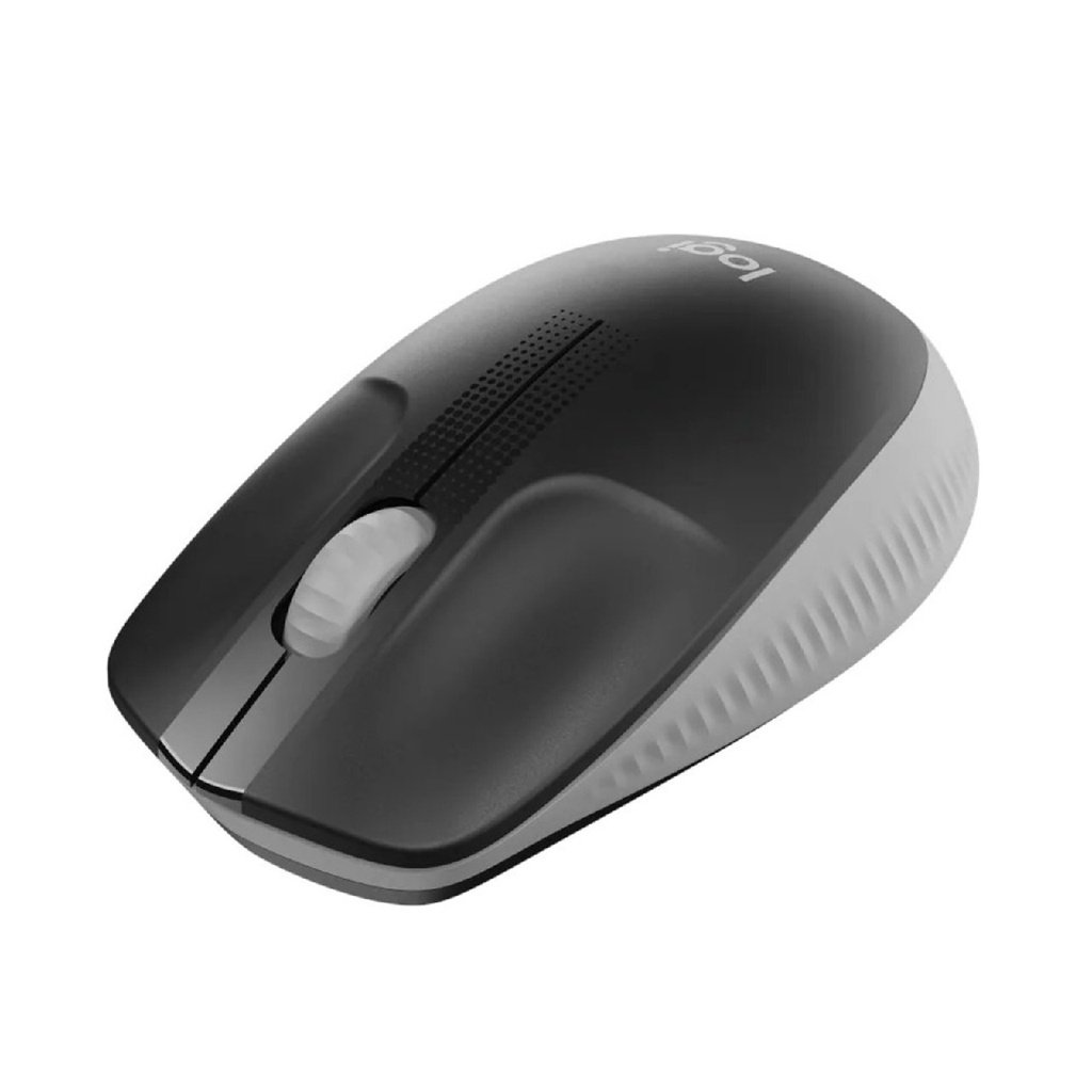 MOUSE LOGITECH M190 INALAMBRICO 3 BOTONES 1000DPI NEGRO GRANDE