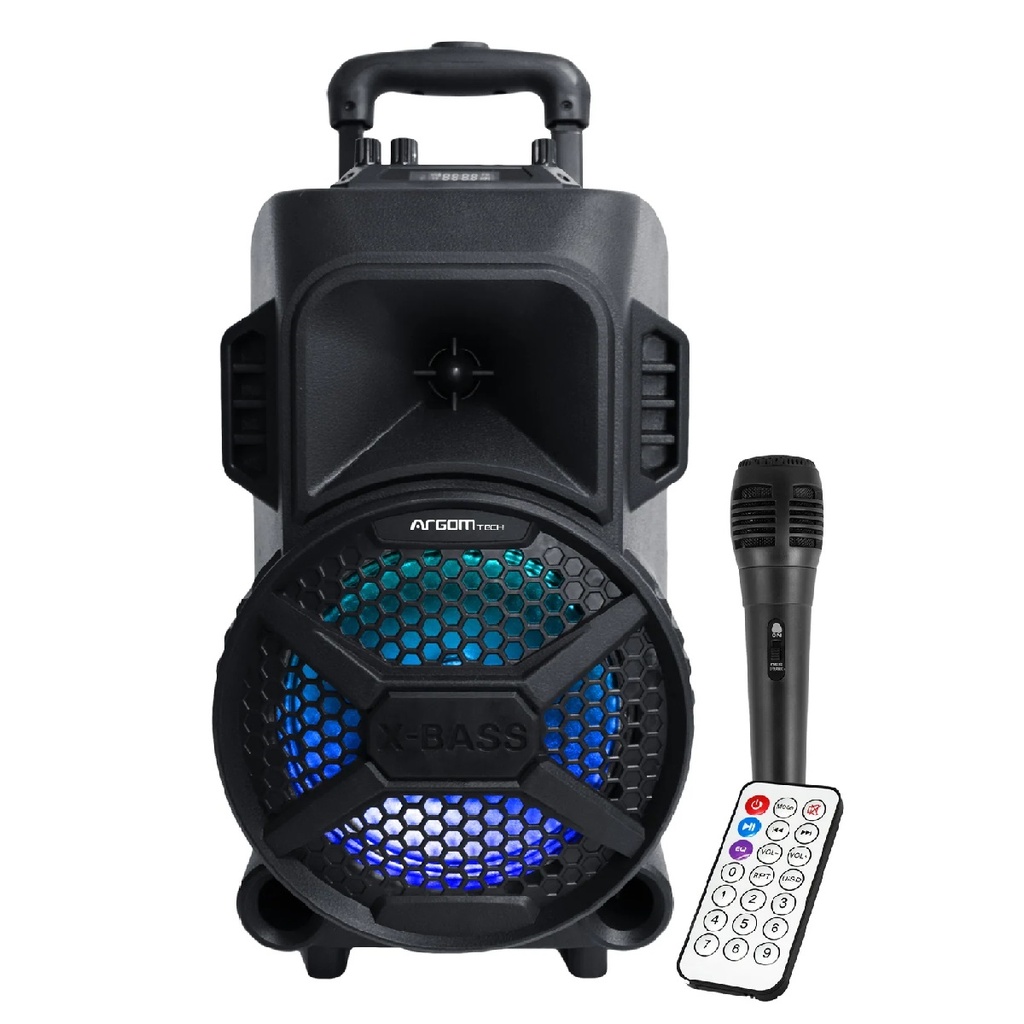 PARLANTE ARGOM ARG-SP-4078BK SOUNDBASH 8" C/MIC BLUETOOTH