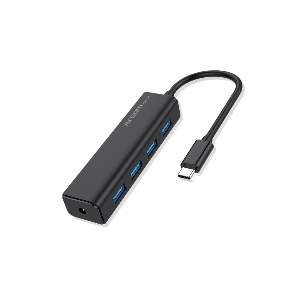 HUB USB ARGOM ARG-UB-0090 1*USB-C A 4*USB-A 3.0