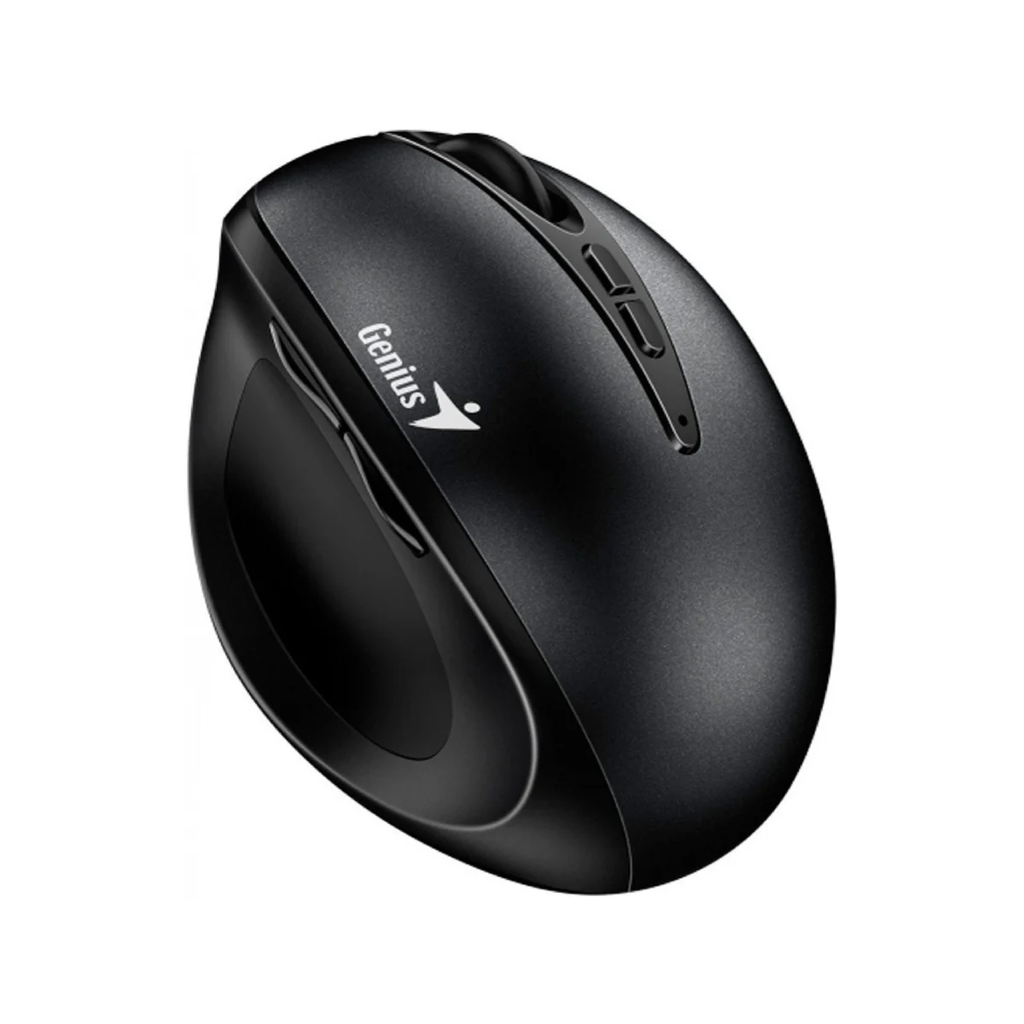 MOUSE GENIUS ERGO 8300S INALAMBRICO VERTICAL 6 BOTONES 1600DPI NEGRO