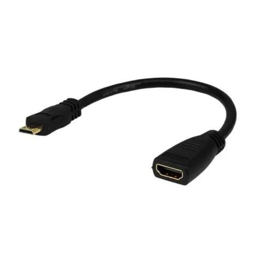 ADAPTADOR ARGOM ARG-CB-0052 1*MINI HDMI A 1*HDMI 15CMS