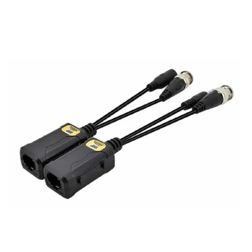 BALUN ACTIVO TEKLINK BAL4KRJ45 BNC RJ45 4K 8MP 120M