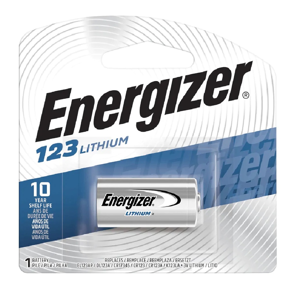 BATERIA ENERGIZER CR123A 3V