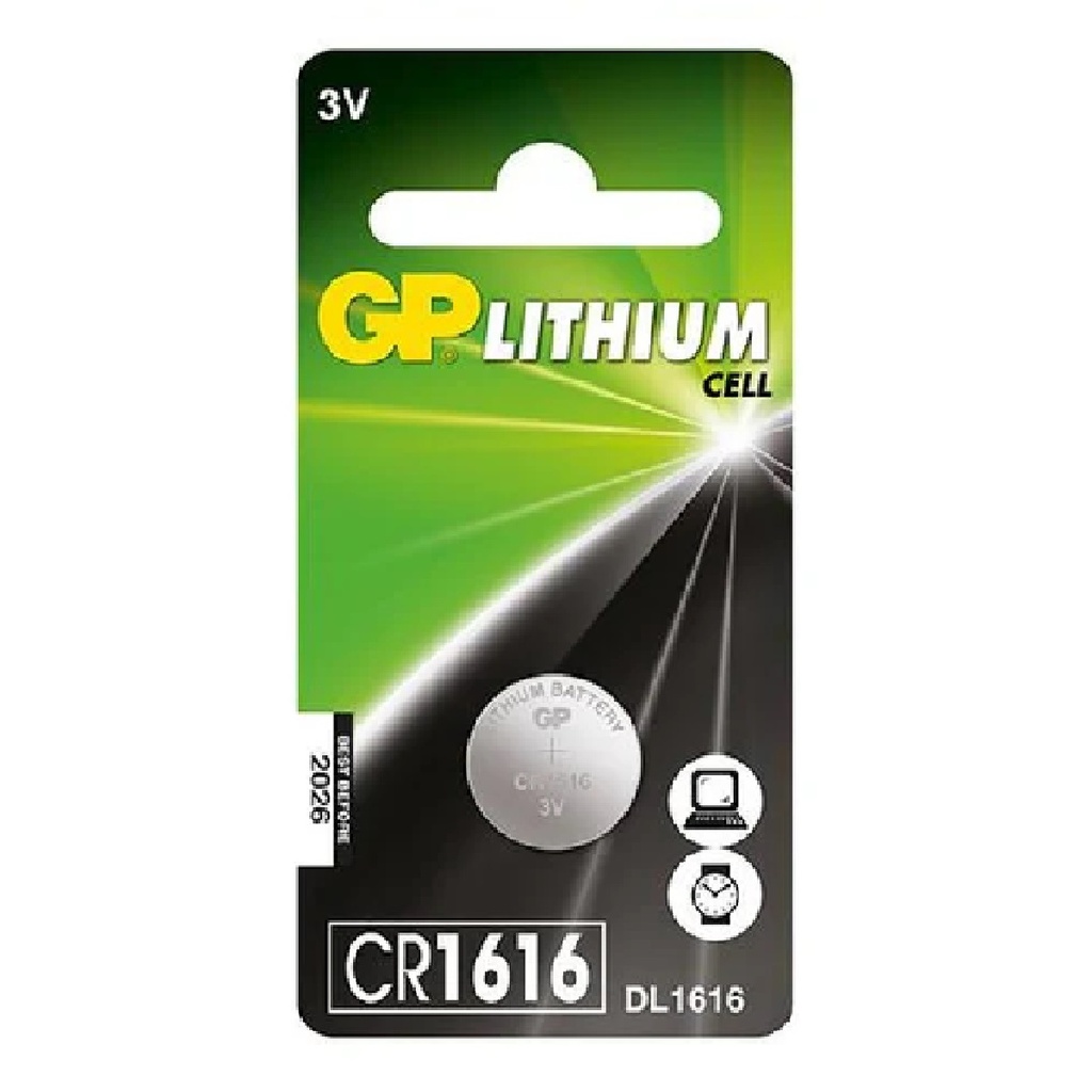 BATERIA GP CR1616 3V CR1616-7C5