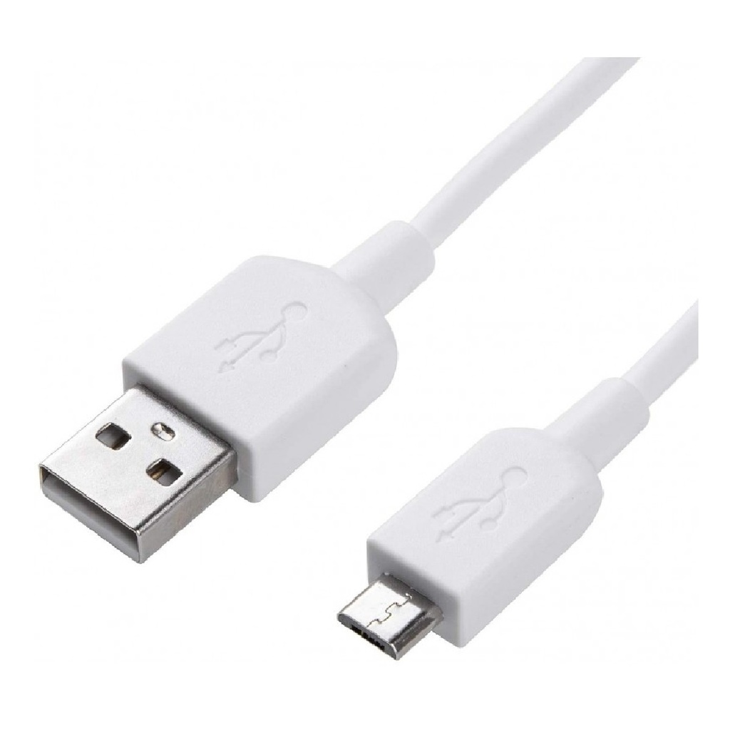 CABLE SAMSUNG MICRO USB - USB BLANCO