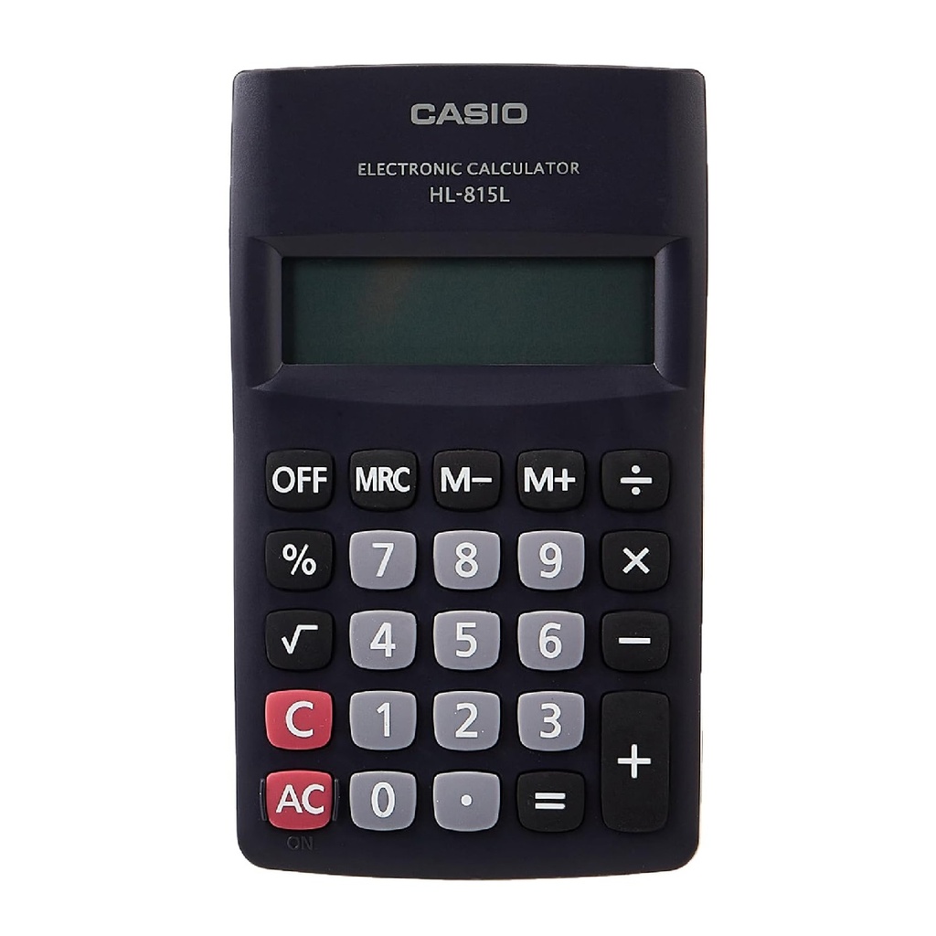 CALCULADORA CASIO HL-815L NEGRO