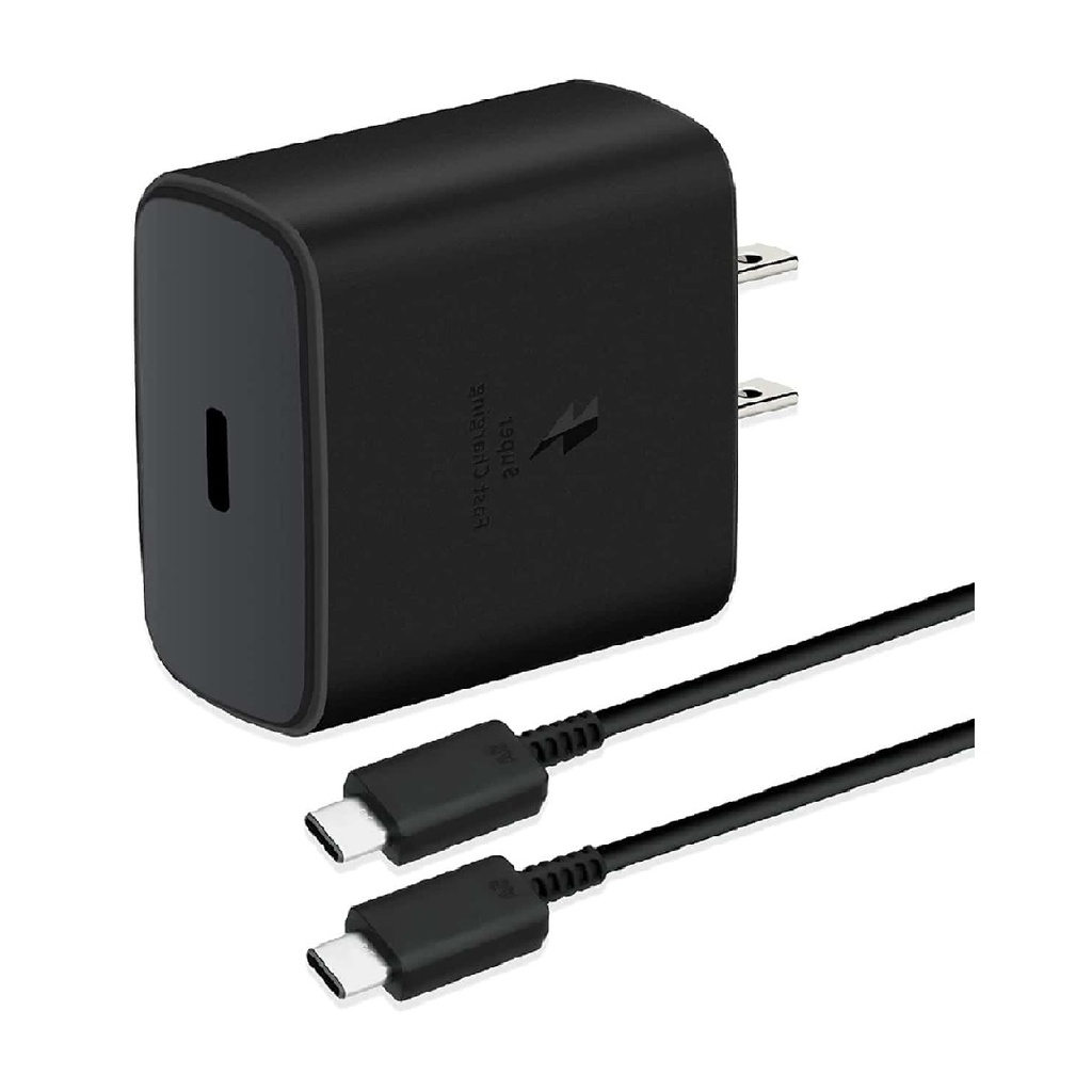 CARGADOR SAMSUNG+CABLE 1* USB-C A 1* USB-C 45W CARGA RAPIDA