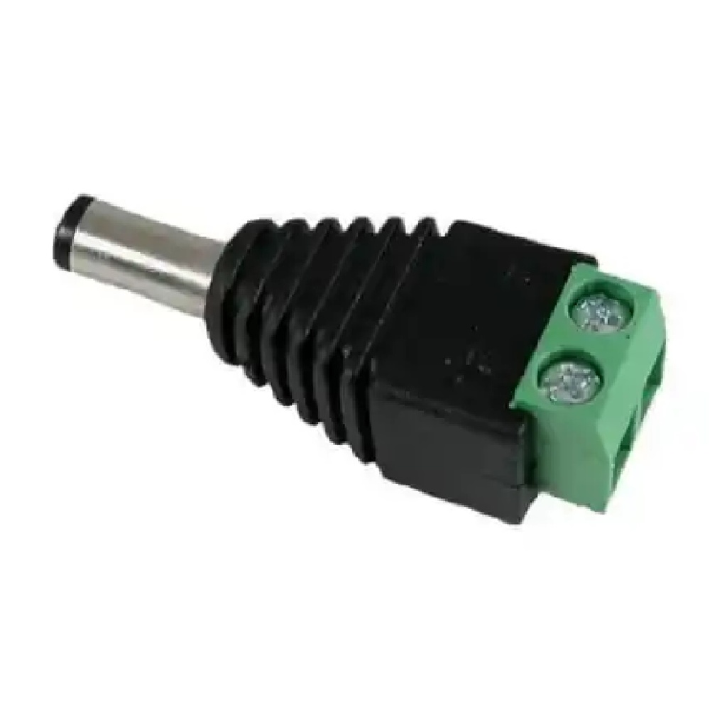 CONECTOR AC PARA CCTV TEKLINK TORNILLO MACHO