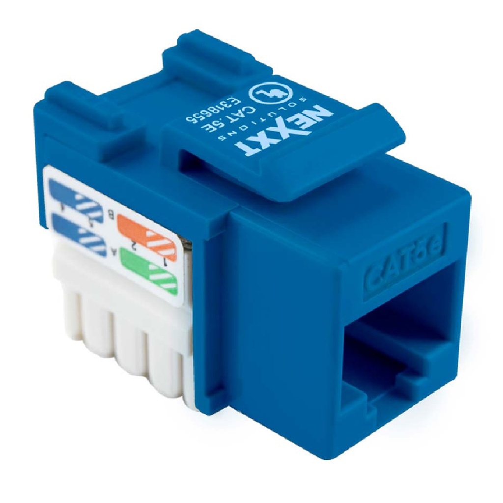 JACK RJ45 NEXXT AW110NXT12 CAT5E AZUL HEMBRA