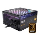 FUENTE DE PODER AZZA PSAZ-750W ARGB 750W 80+ RGB BRONCE