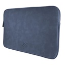 FUNDA KLIP XTREME KNS-220 15.6" AZUL SQUARESHIELD POLIESTER ACOLCHADO