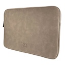 FUNDA KLIP XTREME KNS-220 15.6" BEIGE SQUARESHIELD POLIESTER ACOLCHADO