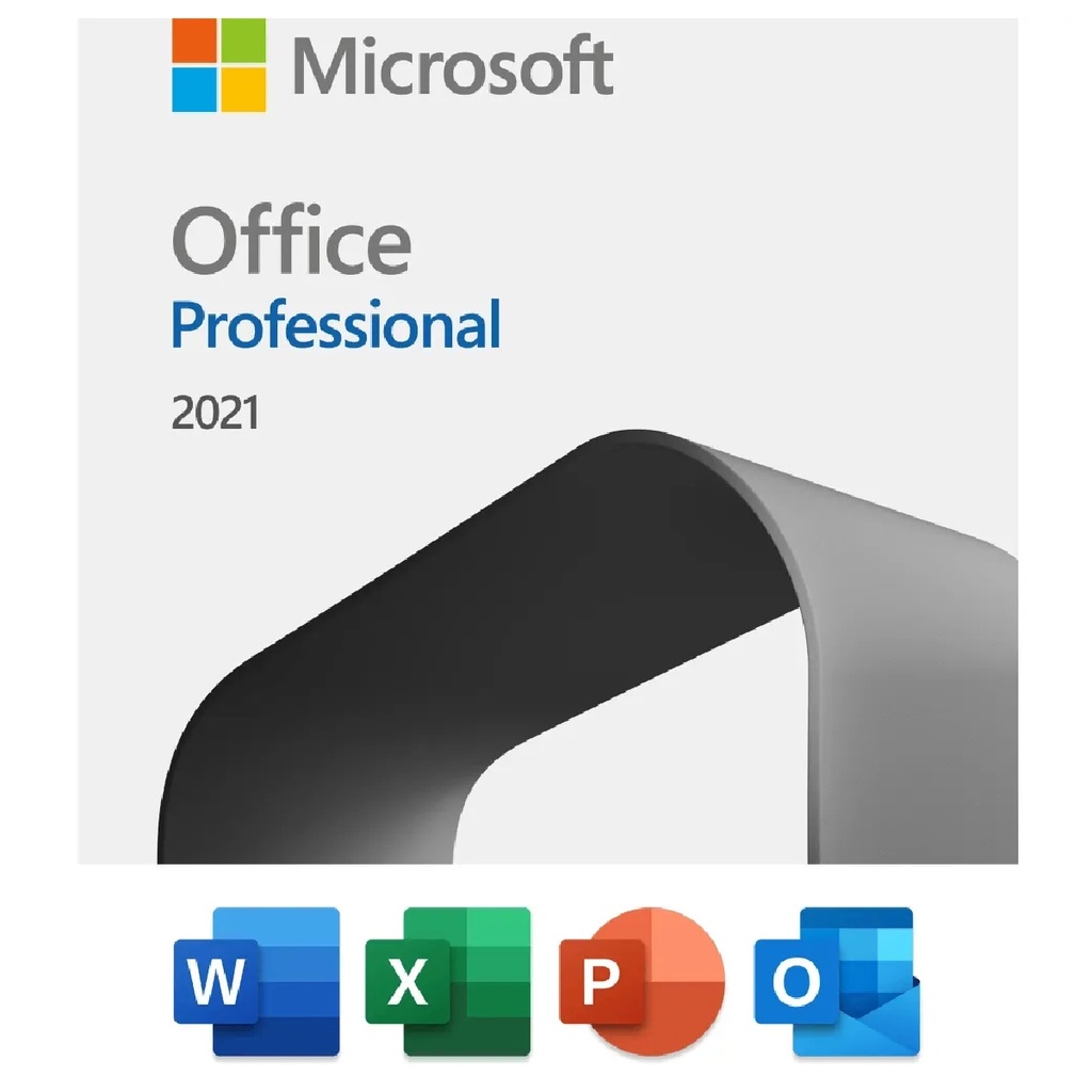 LICENCIA MICROSOFT OFFICE PROFESIONAL 2021 ESD DESCARGA DIGITAL 1*USUARIO