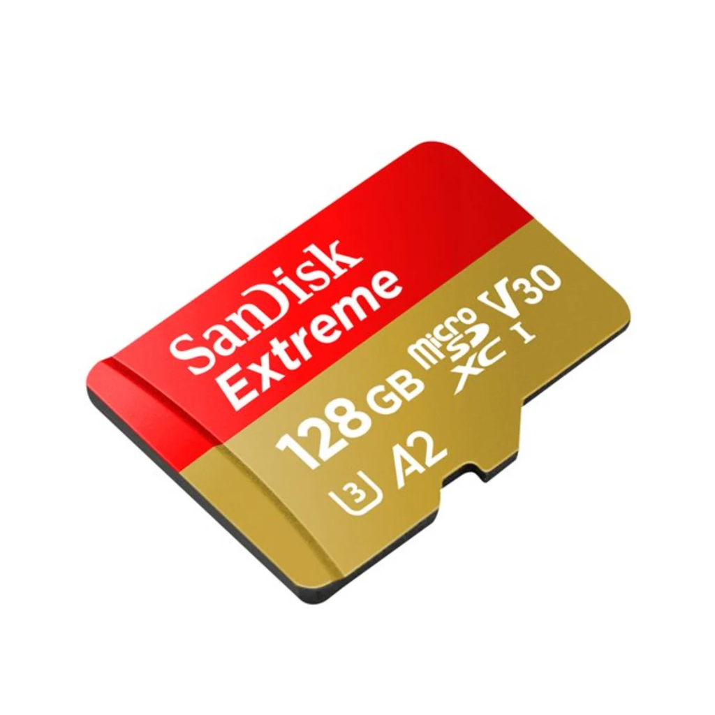 MEMORIA MICROSD SANDISK EXTREME 128GB UHS-I A2 190MB/S