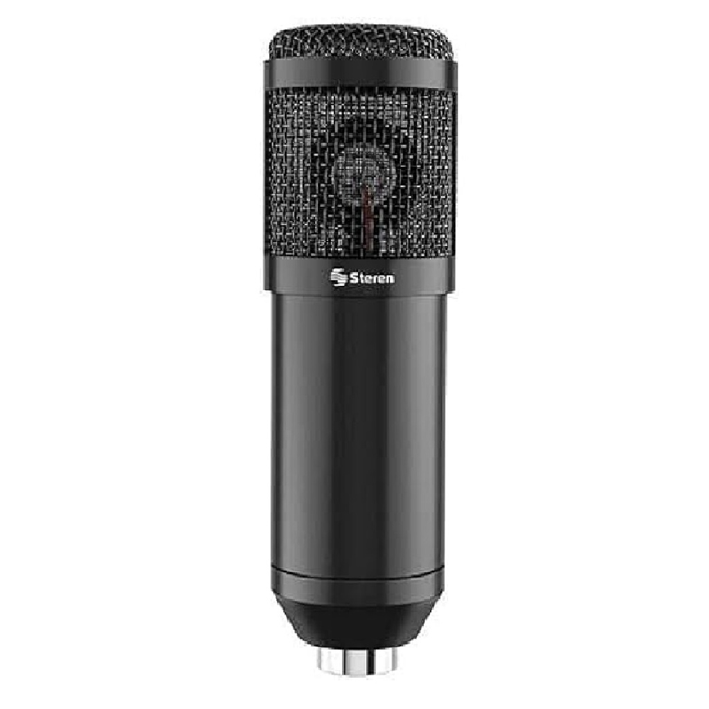 MICROFONO STEREN MIC-650 1*3.5MM C/BASE PARA PODCAST