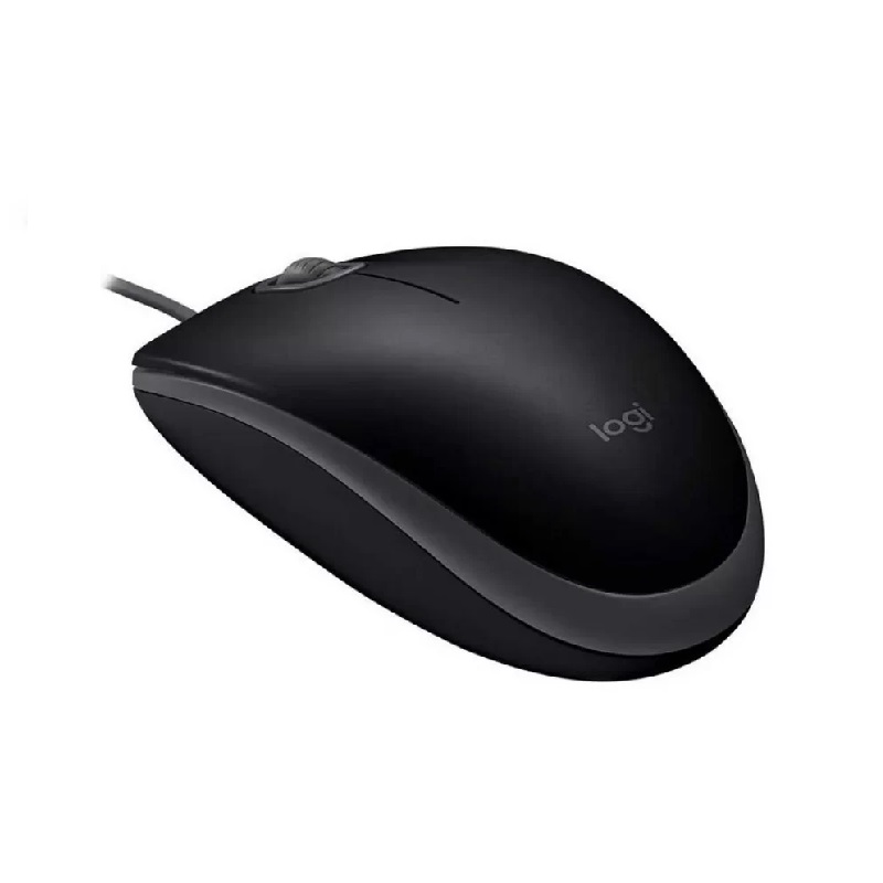 MOUSE LOGITECH M110 USB 3 BOTONES 1000DPI NEGRO