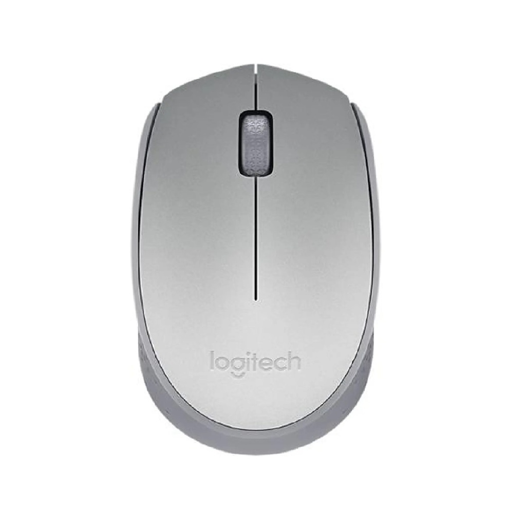 MOUSE LOGITECH M170 INALAMBRICO 3 BOTONES 1000DPI PLATA