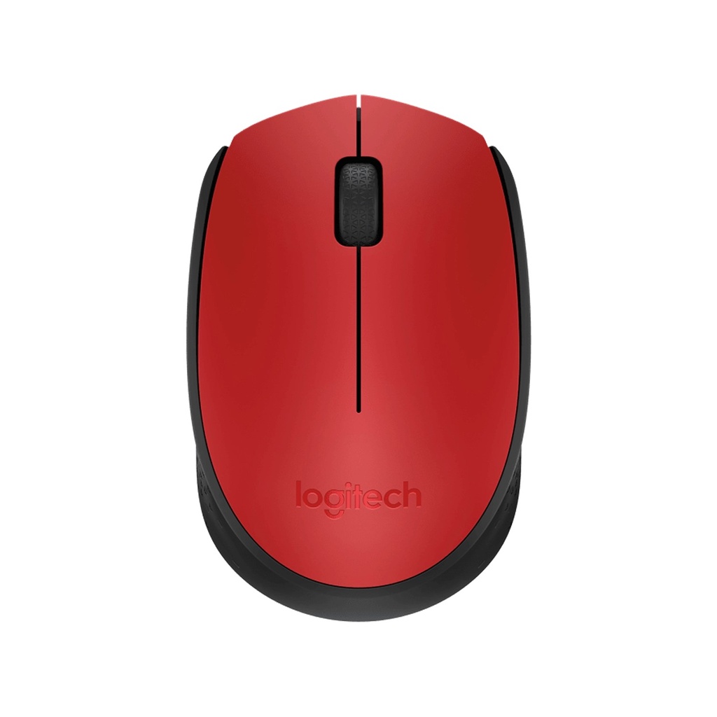 MOUSE LOGITECH M170 INALAMBRICO 3 BOTONES 1000DPI ROJO