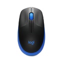 MOUSE LOGITECH M190 INALAMBRICO 3 BOTONES 1000DPI AZUL GRANDE