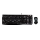 MOUSE+TECLADO LOGITECH MK120 3 BOTONES USB ESPAÑOL