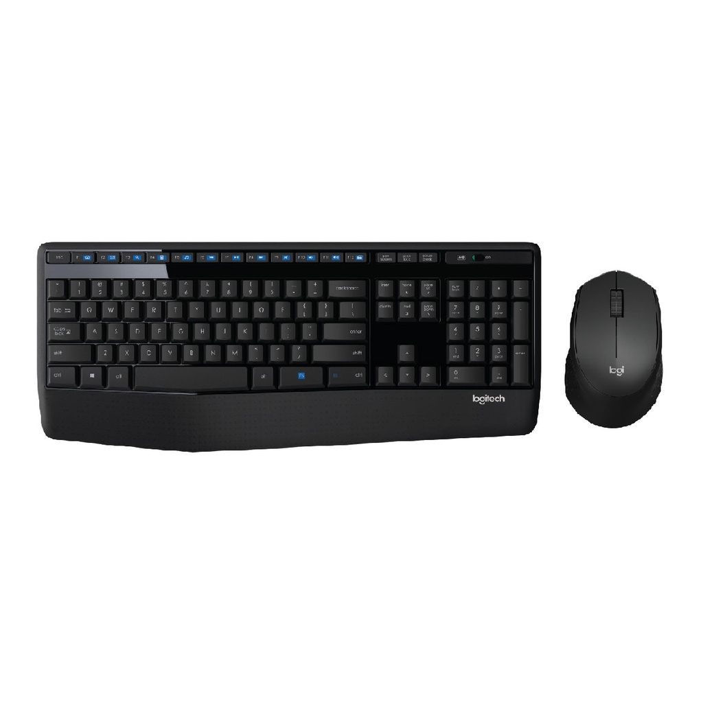 MOUSE+TECLADO LOGITECH MK345 INALAMBRICO 3 BOTONES MULTIMEDIA REPOSAMANOS ESPAÑOL