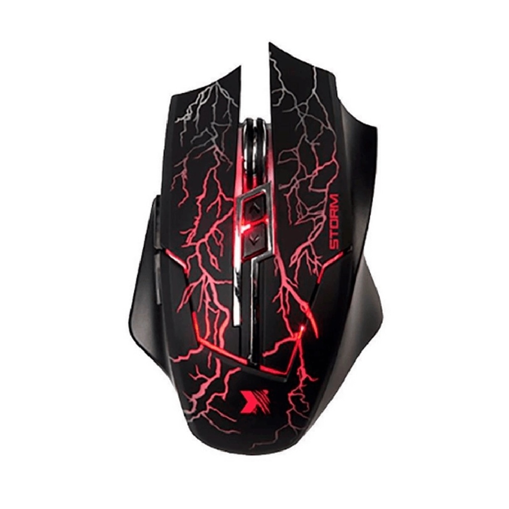 MOUSE XTECH XTM-510 BELLIXUS USB 6 BOTONES 2400DPI GAMING