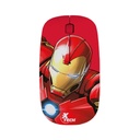 MOUSE XTECH XTM-M340IM USB 3 BOTONES 1000DPI MARVEL IRON MAN