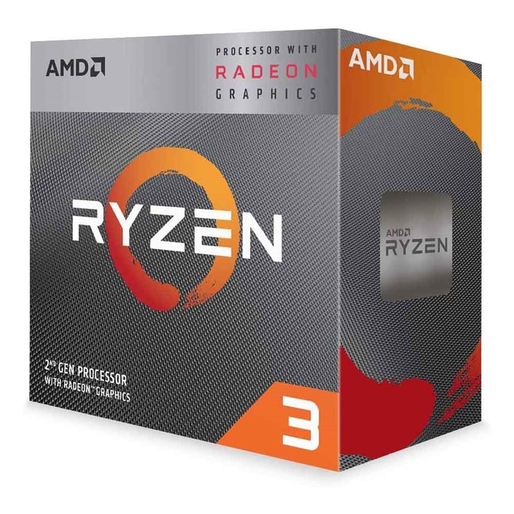 PROCESADOR AMD RYZEN 3 3200G 3.6GHZ/4.0GHZ 6MB AM4