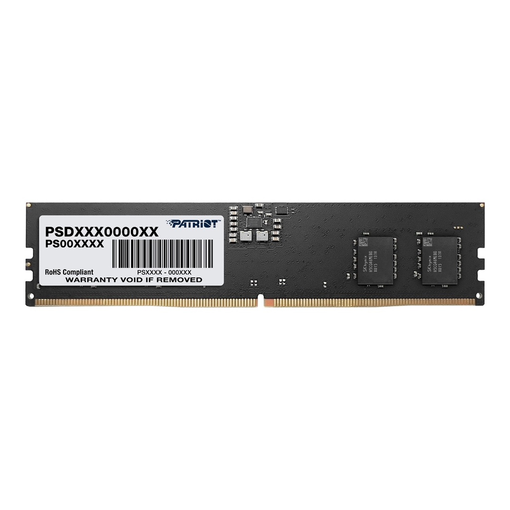 RAM DDR4 PATRIOT SIGNATURE 16GB 3200MHZ NEGRA PSD416G320081 SL