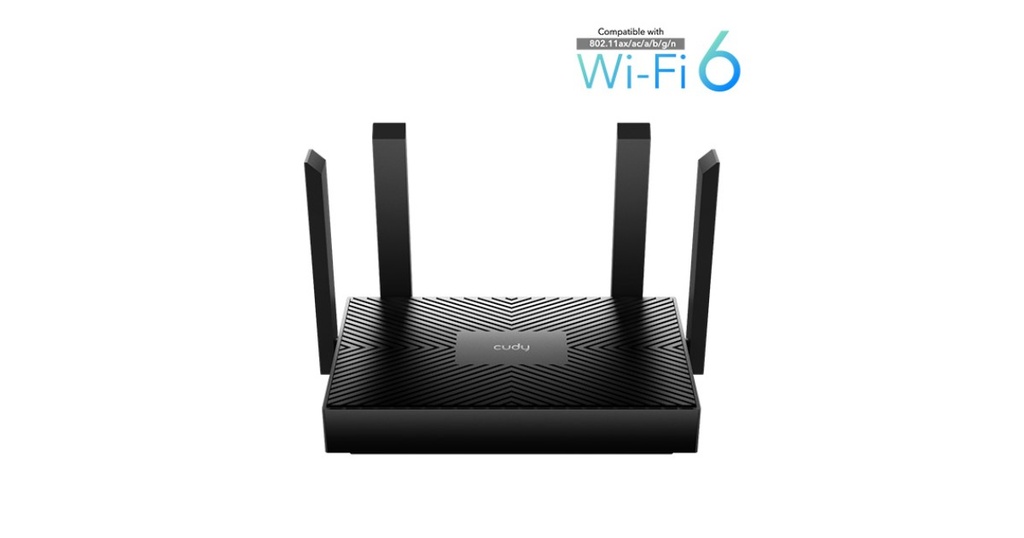 ROUTER INALAMBRICO CUDY WR1500 AC 1200MB/S WIFI6 MESH 4*LAN GIGABIT