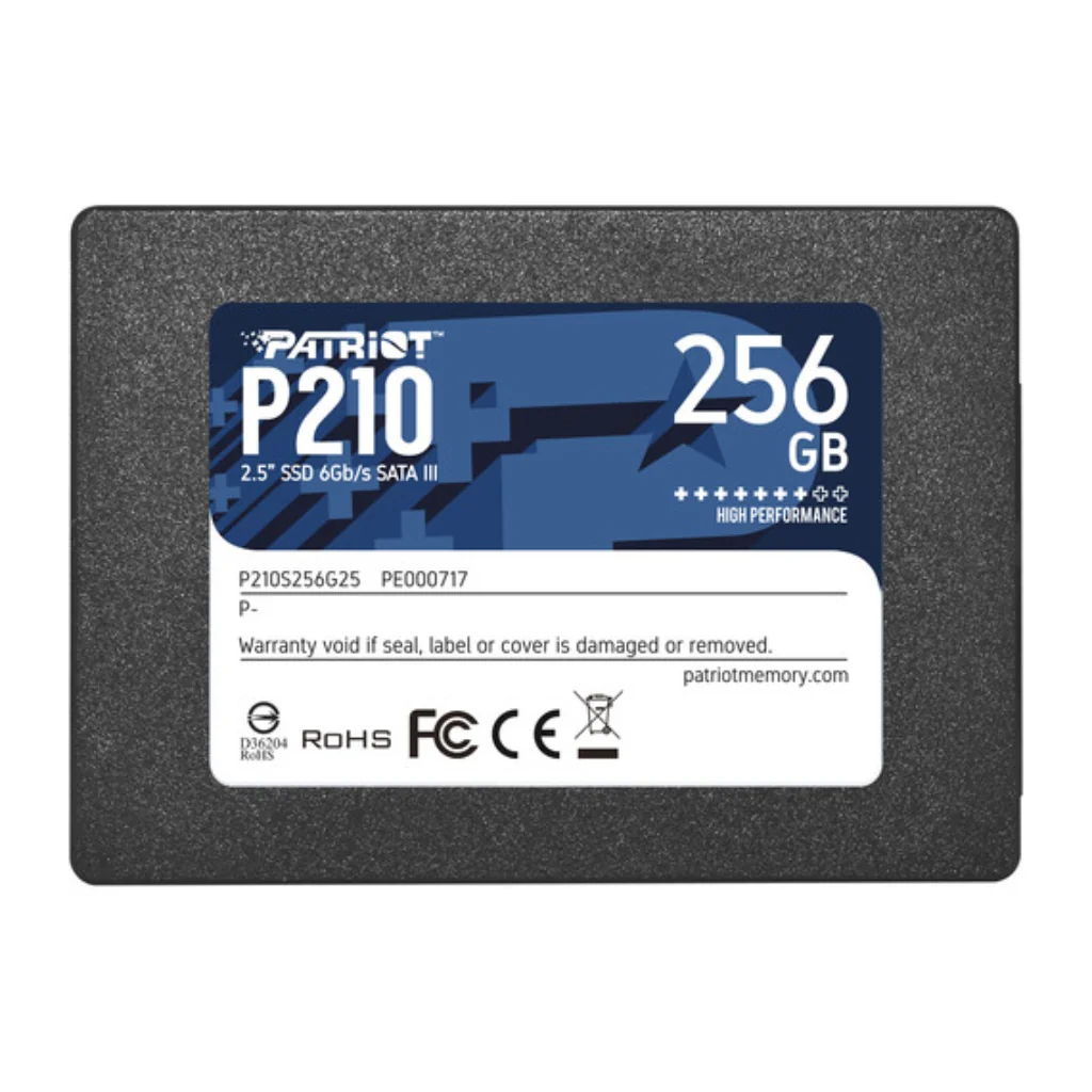 SSD 2.5" PATRIOT P210 256GB SATA