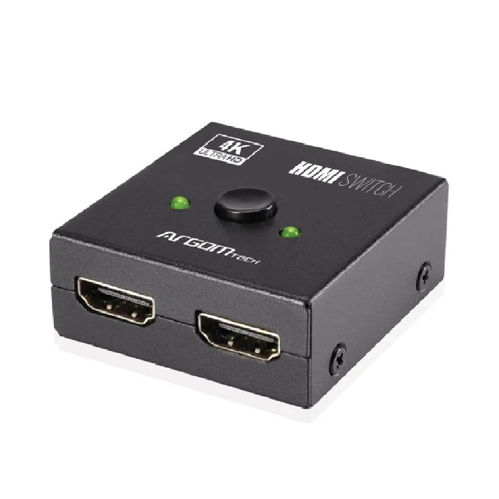 SWITCH/SPLITTER HDMI ARGOM ARG-AV-5120 2 PUERTOS 4K