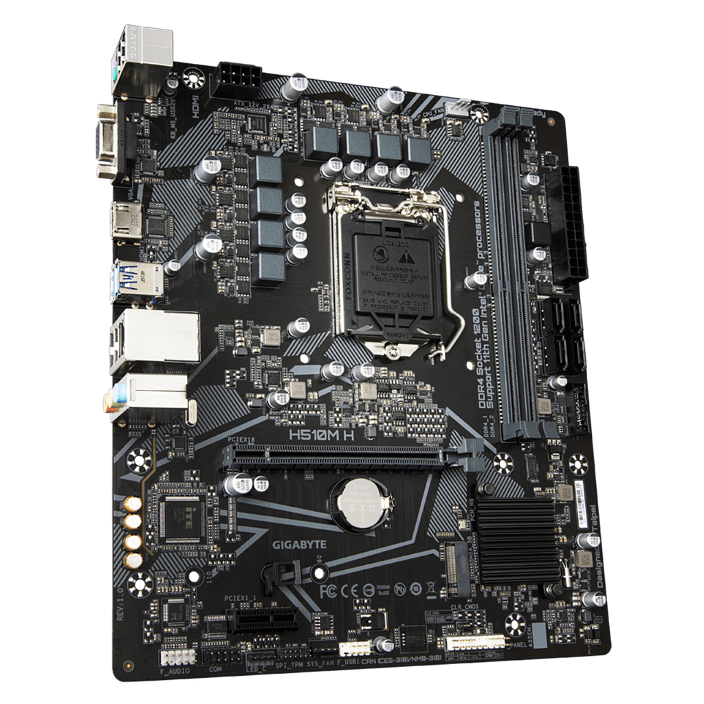 TARJETA MADRE GIGABYTE H510M H V2 LGA1200 DDR4