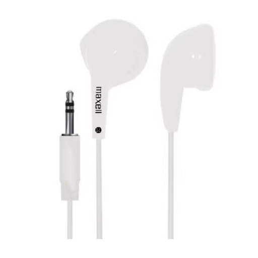 [347255] AUDIFONOS MAXELL EB-95 STEREO BUDS  1*3.5MM BLANCO