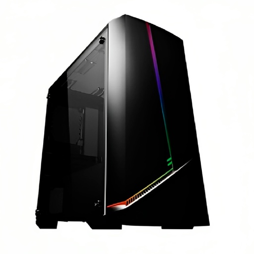 [CG11RFRA003C] CASE EAGLE WARRIOR GLADIATOR MEDIATORRE TEMPERADO RGB SIN ABANICOS