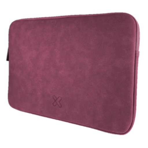 [KNS-220PK] FUNDA KLIP XTREME KNS-220 15.6" ROSADO SQUARESHIELD POLIESTER ACOLCHADO