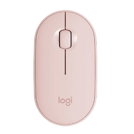 [910-005769] MOUSE LOGITECH M350 PEBBLE BLUETOOTH 3 BOTONES 1000DPI ORO ROSA