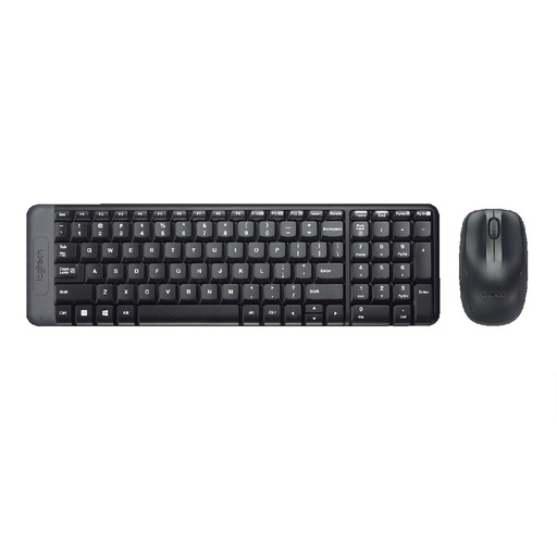 [MK220] MOUSE+TECLADO LOGITECH MK220 INALAMBRICO 3 BOTONES MULTIMEDIA ESPAÑOL