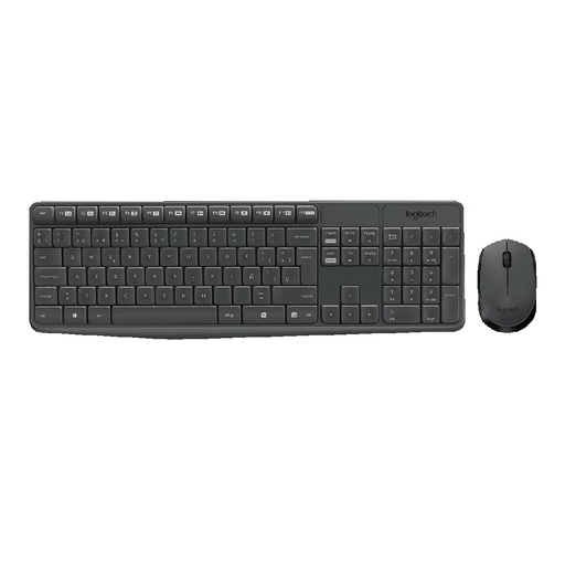 [MK235] MOUSE+TECLADO LOGITECH MK235 INALAMBRICO 3 BOTONES MULTIMEDIA ESPAÑOL